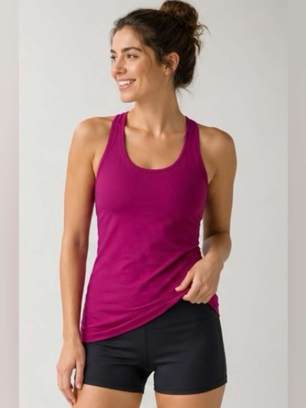 lululemon athletica Magenta Racerback Tank Top